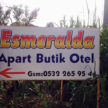 Esmeralda Apart Butik Otel Kızılot Esterno foto